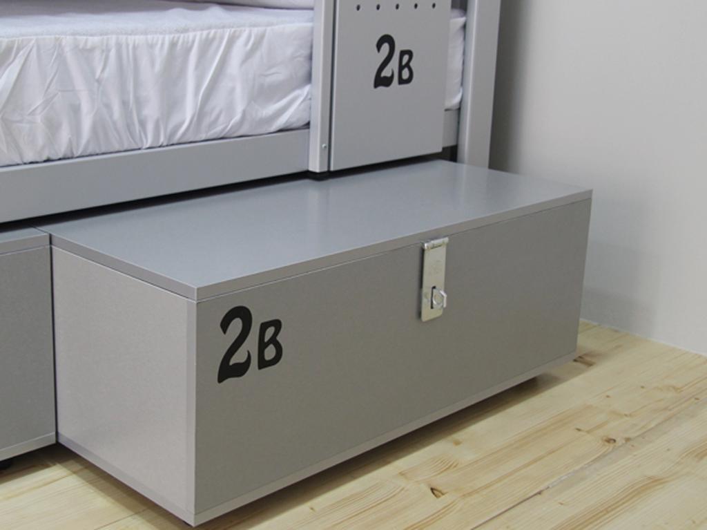 Lit dans Dortoir Mixte de 6 Lits