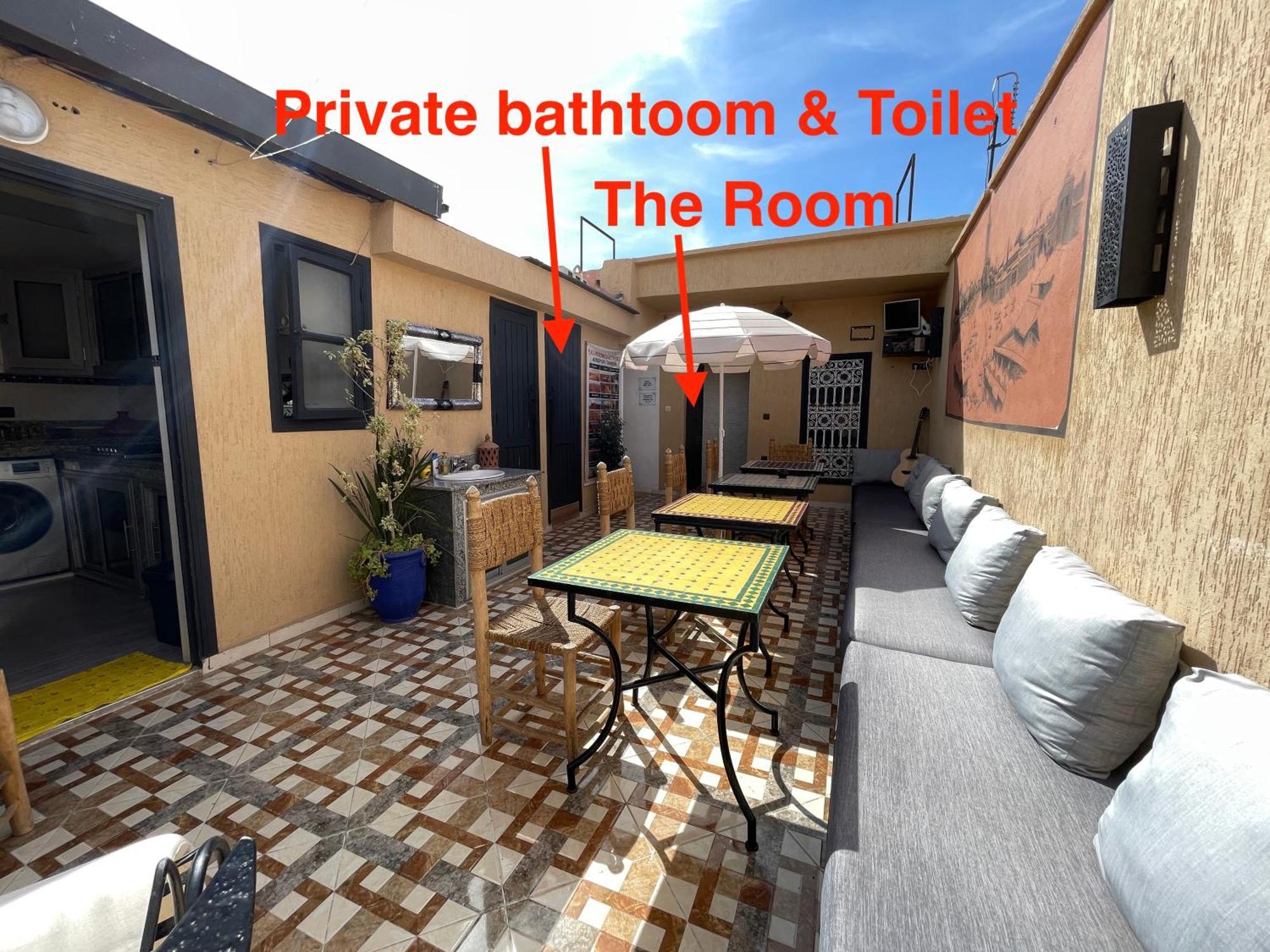 Chambre Double avec Salle de Bains Privative Extérieure