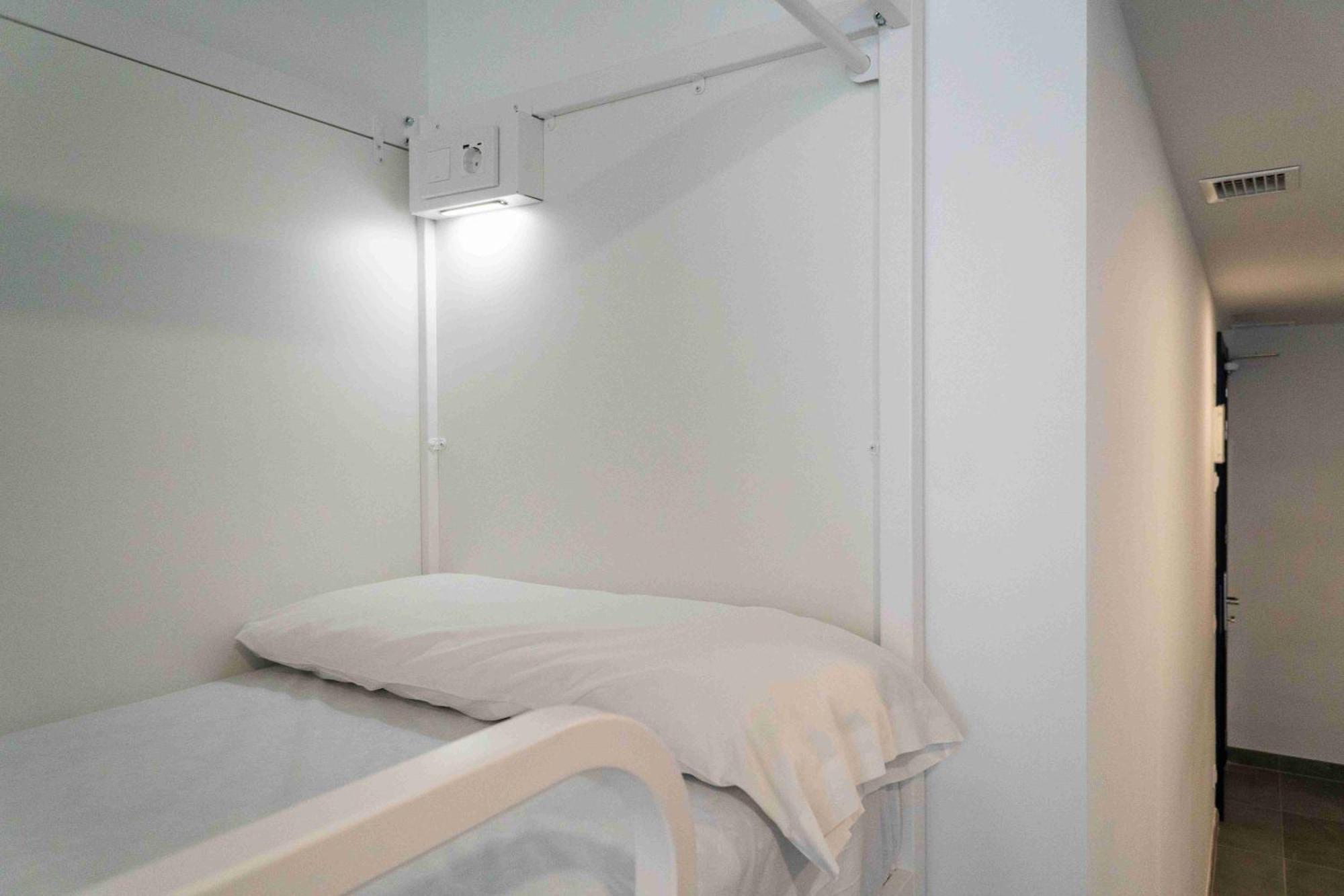 Lit dans Dortoir Mixte de 8 Lits avec Salle de Bains Privative