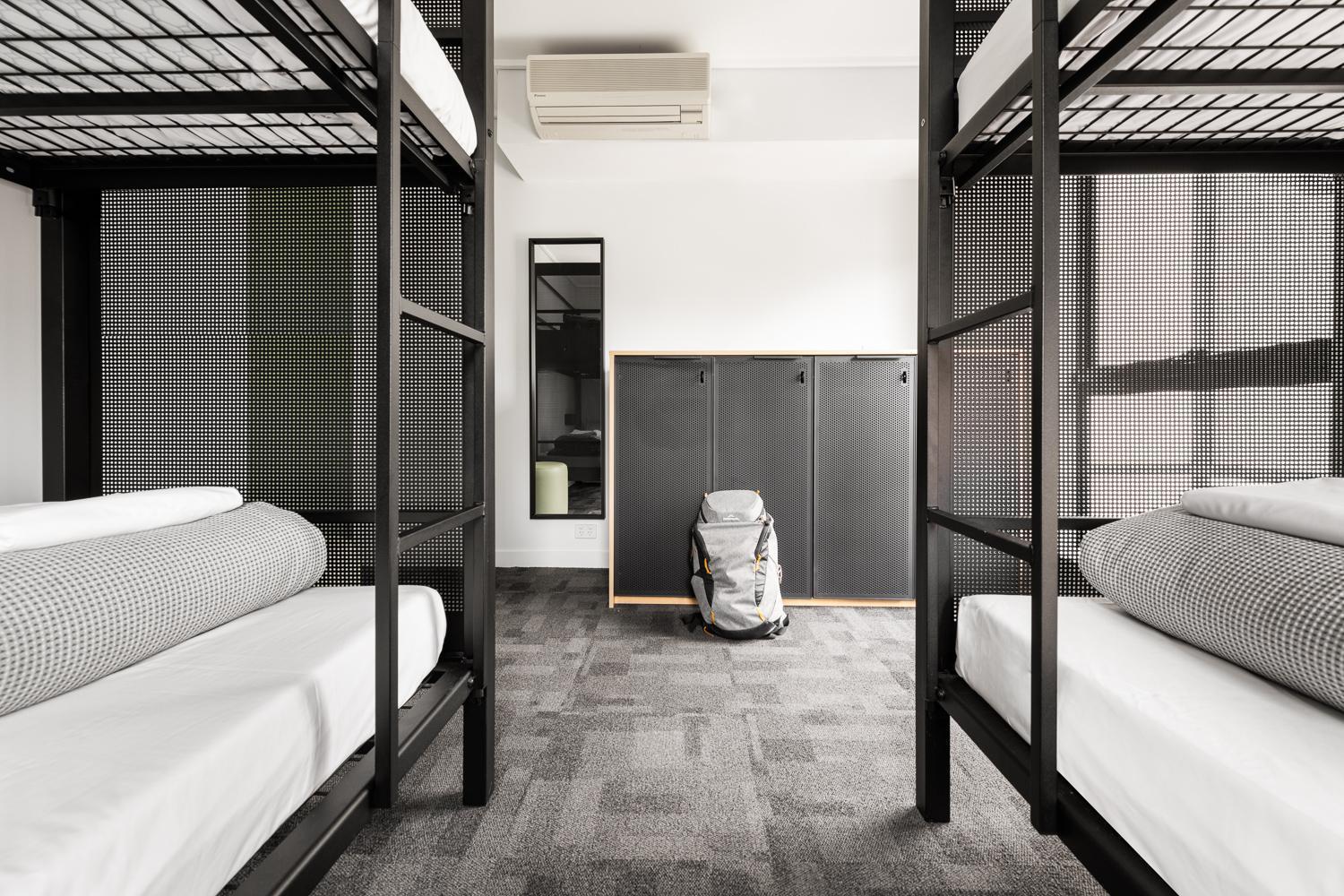 Bed 4-Bed Female Dormitory Room Private Bathroom