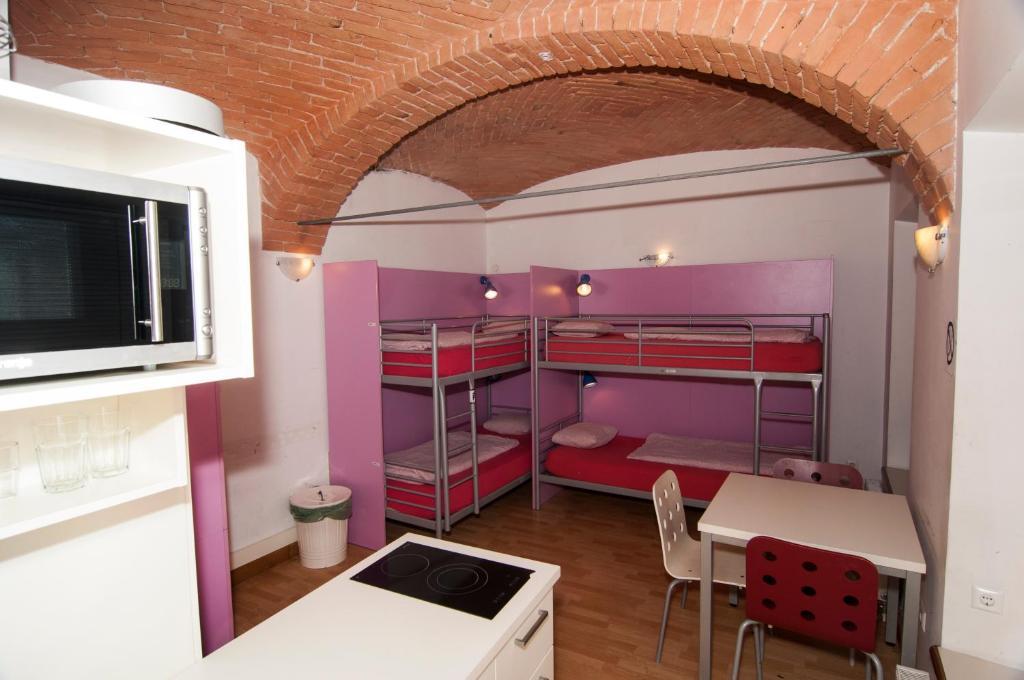 Lit dans un dortoir de 4 lits