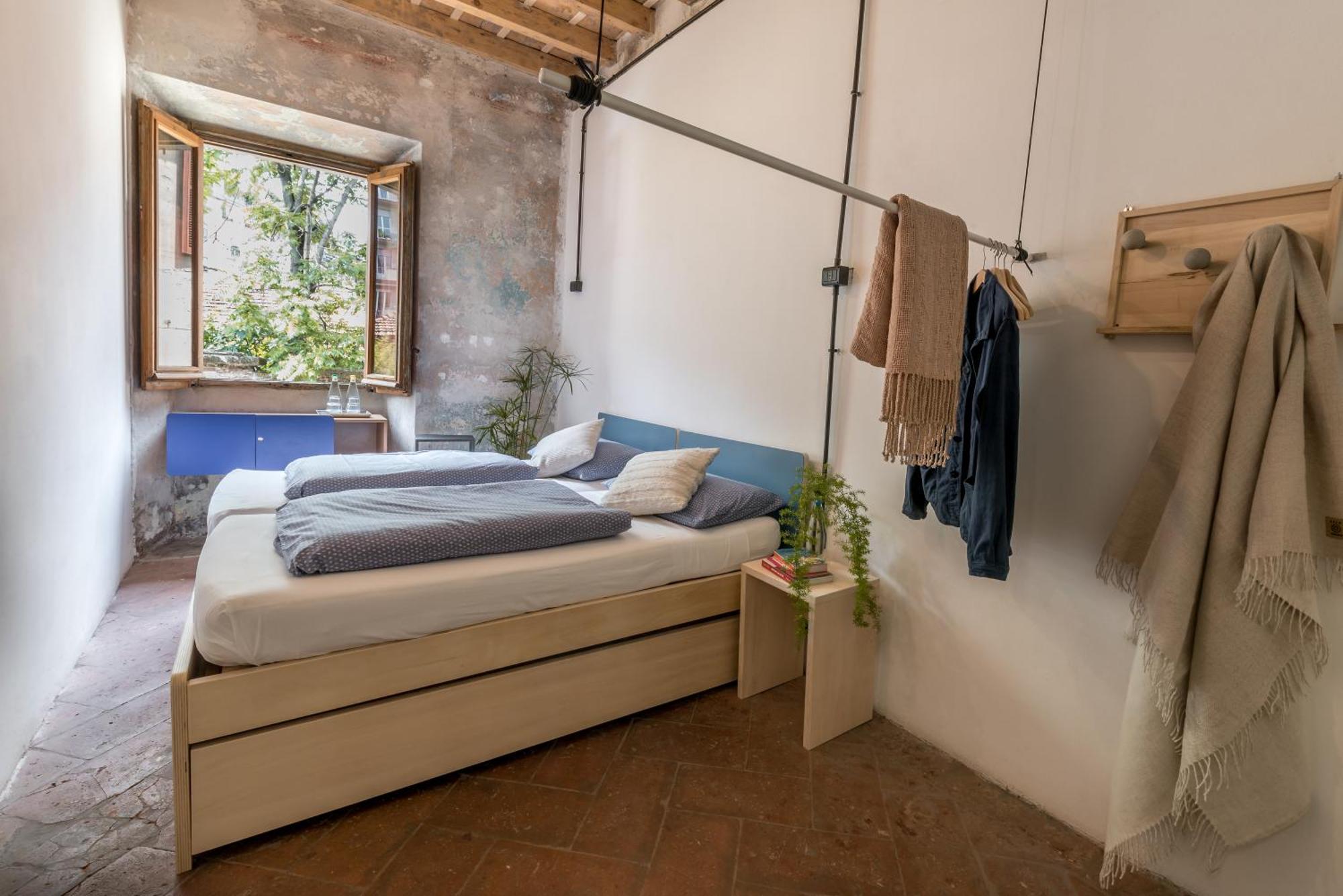 Chambre Double ou Lits Jumeaux avec Salle de Bains Privative
