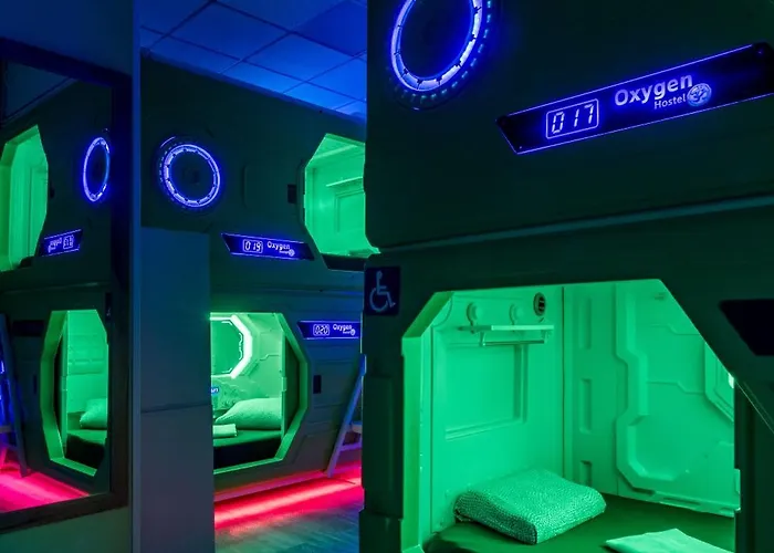 Oxygen Hostel Capsula Madrid